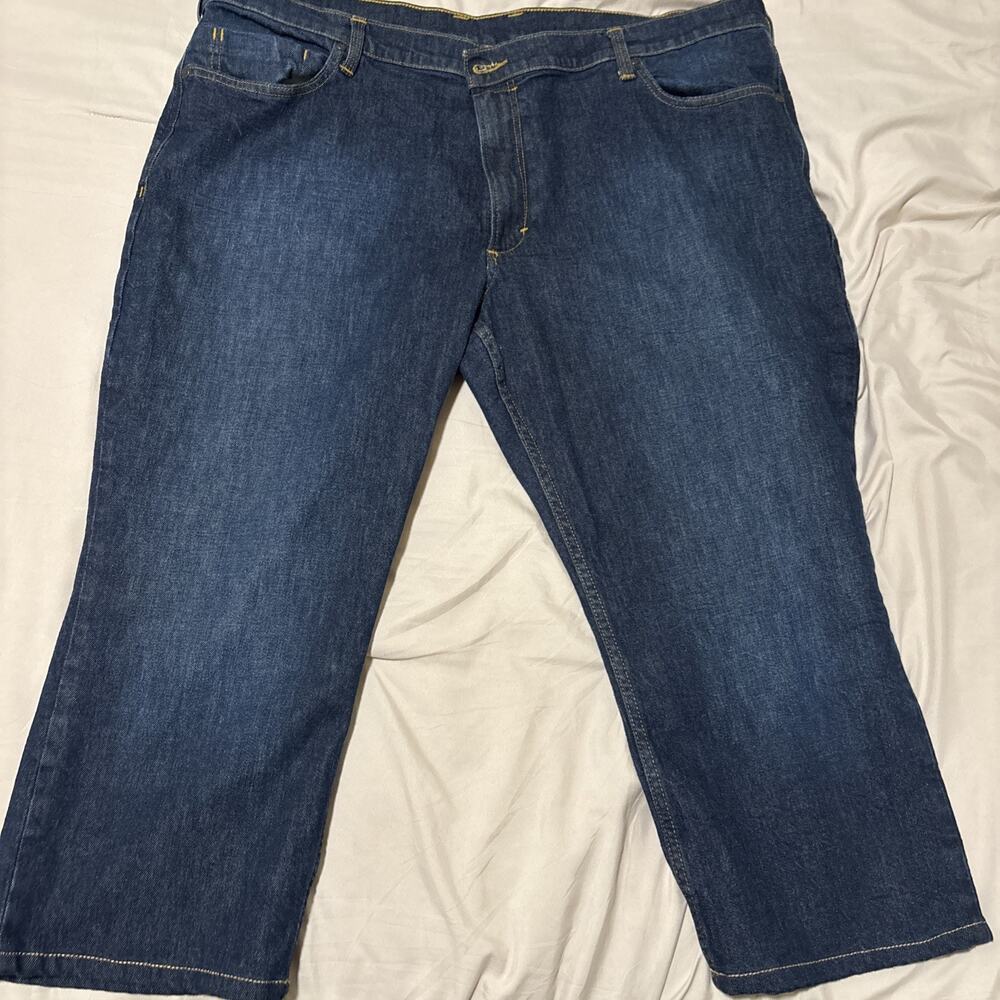 L.L.Bean Vintage 1912 Jeans Men’s Blue Standard Fit Straight Leg Stretch Denim